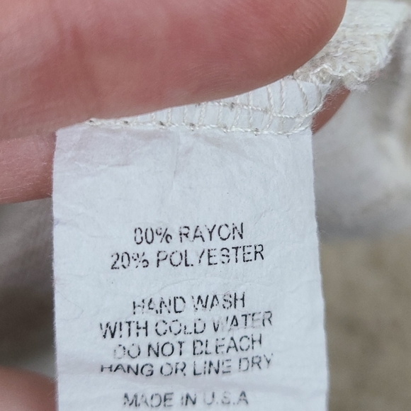 Capped / ruffled sleeve Tee, size M - Picture 7 of 7